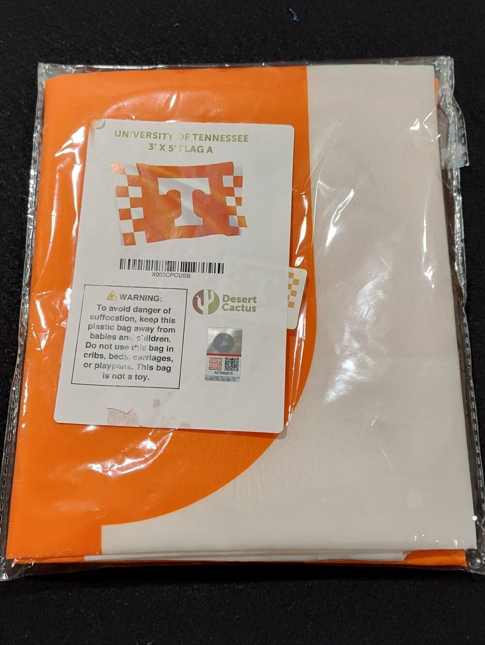NEW - University Of Tennessee Volunteers 3' x 5' Flag, NCAA Officially Licensed